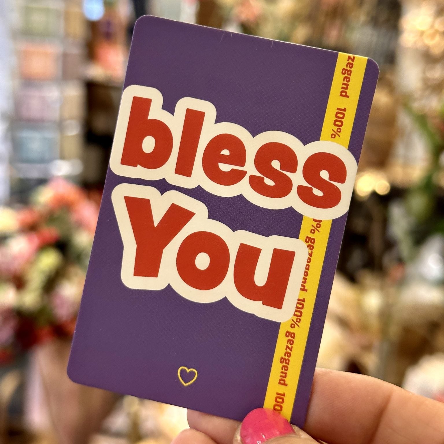 Bless you | Minikaartje