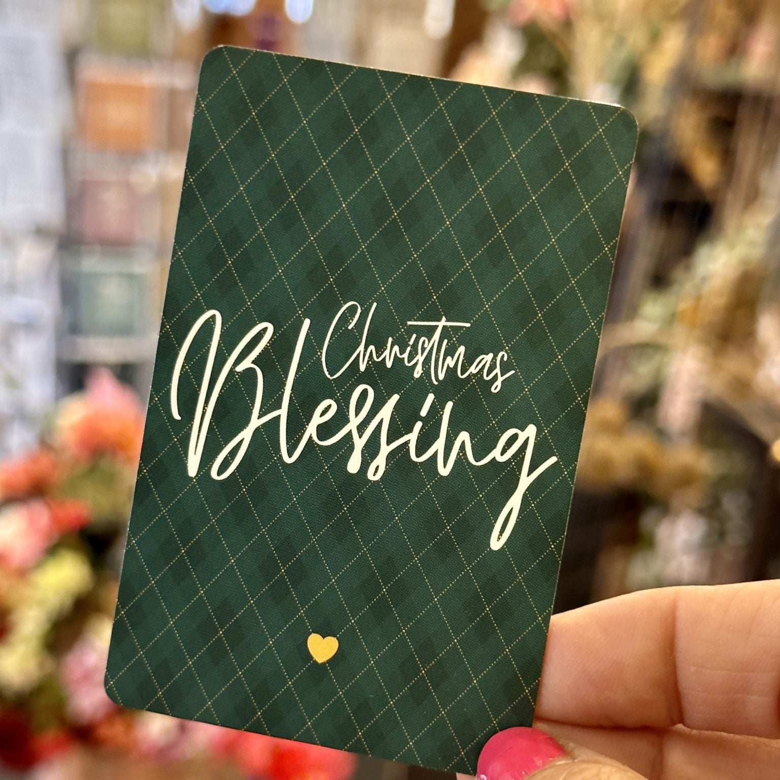 Christmas blessing | Minikaartje