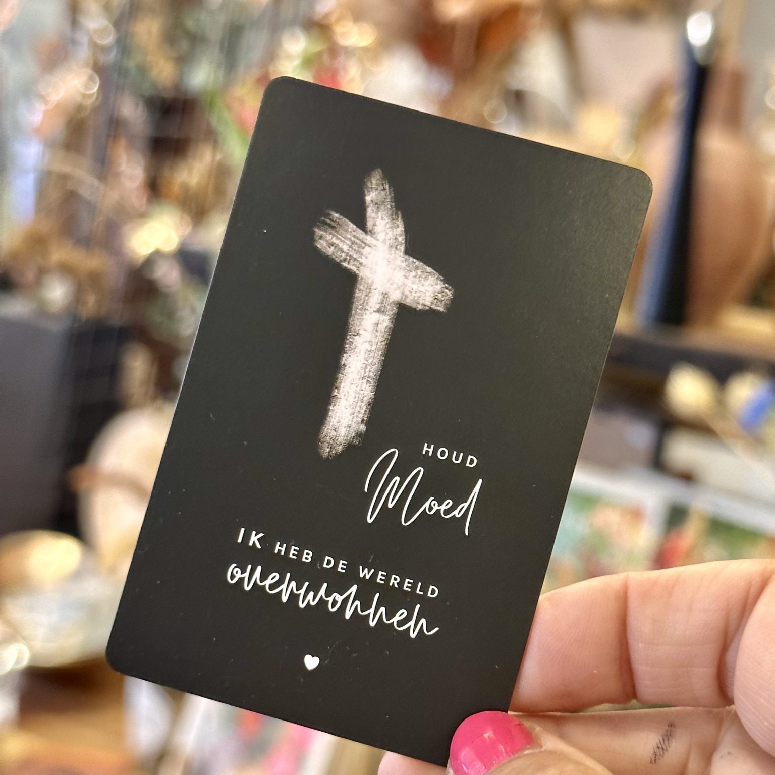 Houd moed | Minikaartje