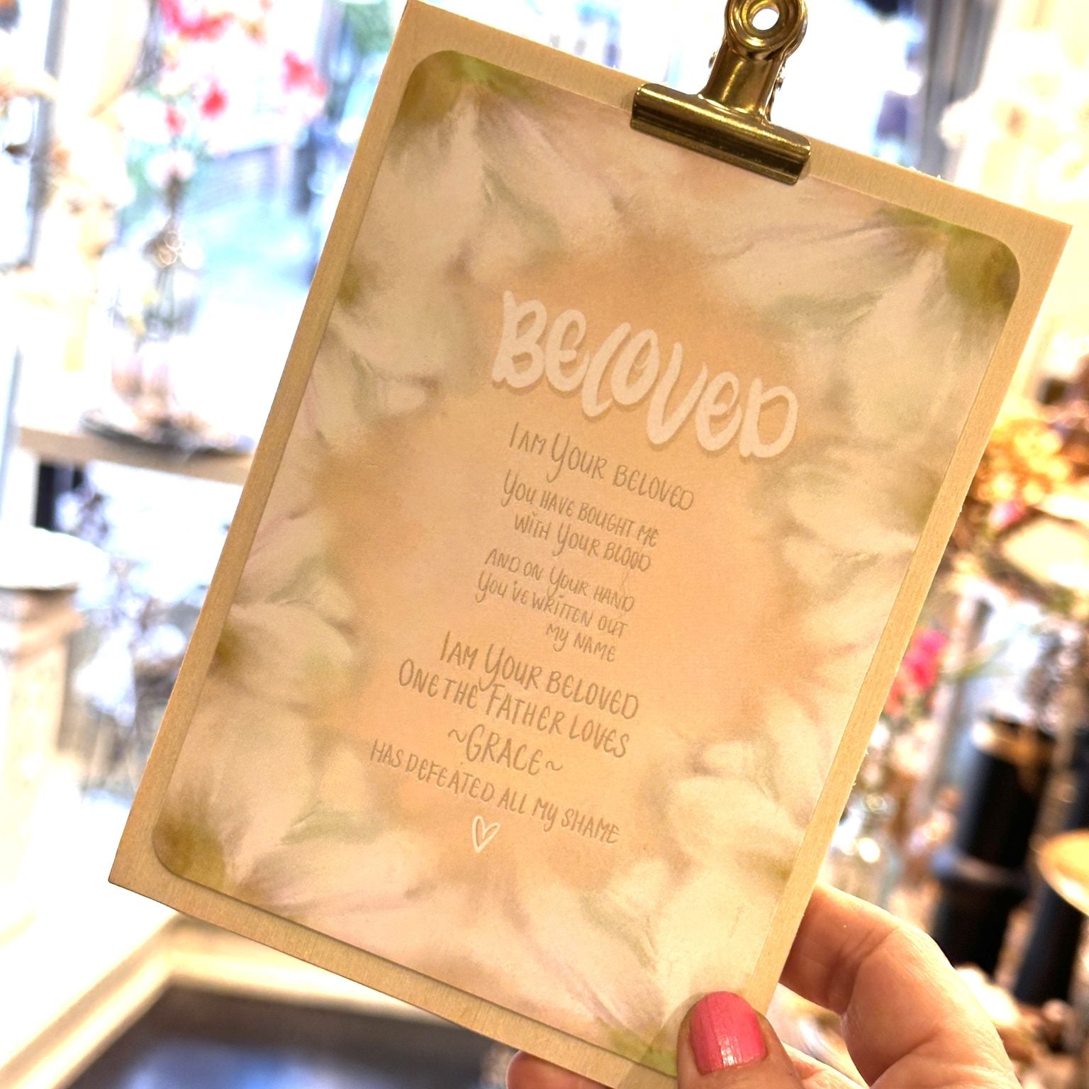Beloved | (Interieur) kaart A6