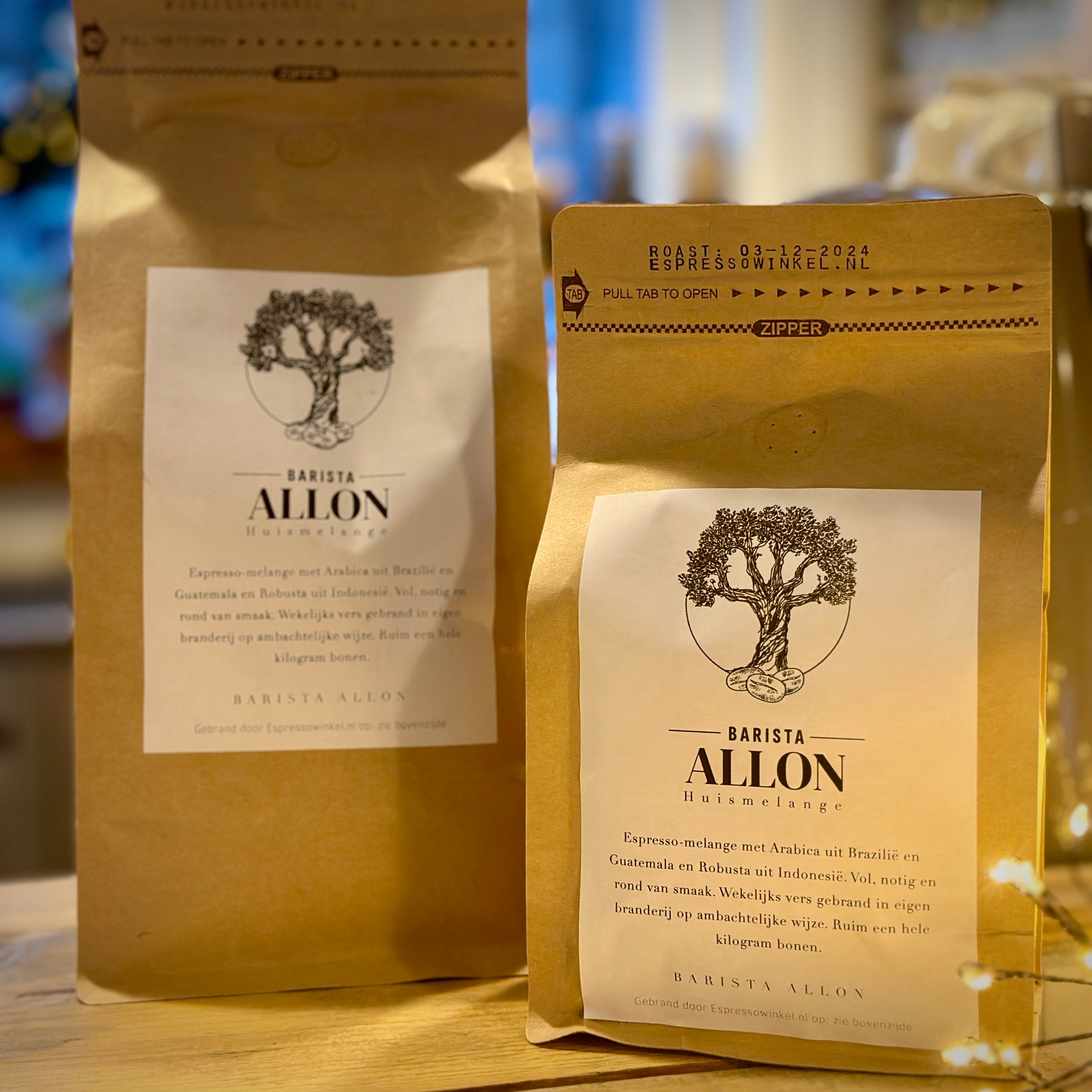 De Barista Allon Koffiebonen | 1000 of 500 gram