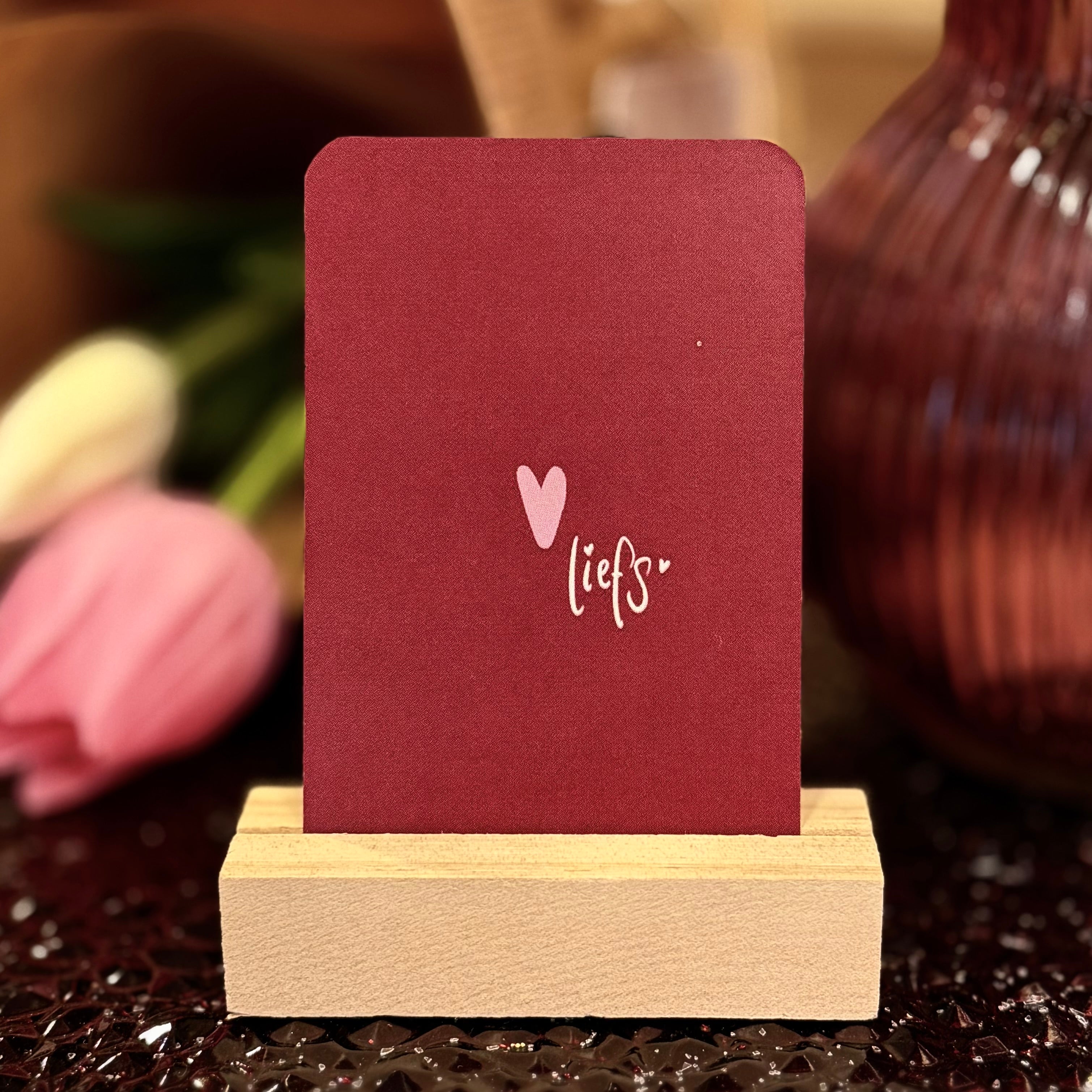 Liefs | Minikaartje