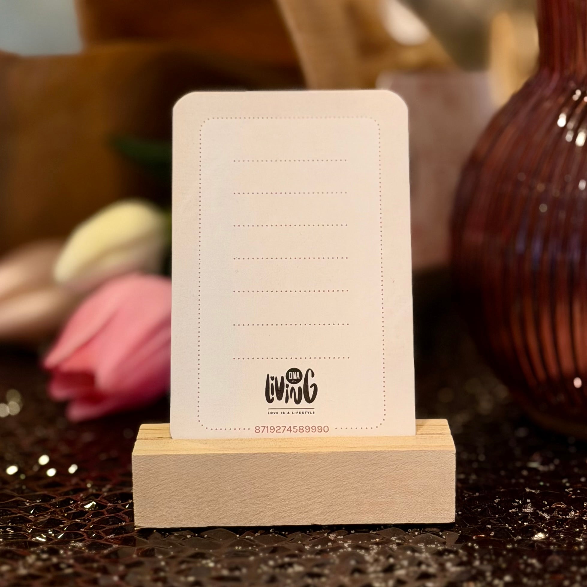 God is Liefde | 1 Johannes 4:16 | Minikaartje (kopie)