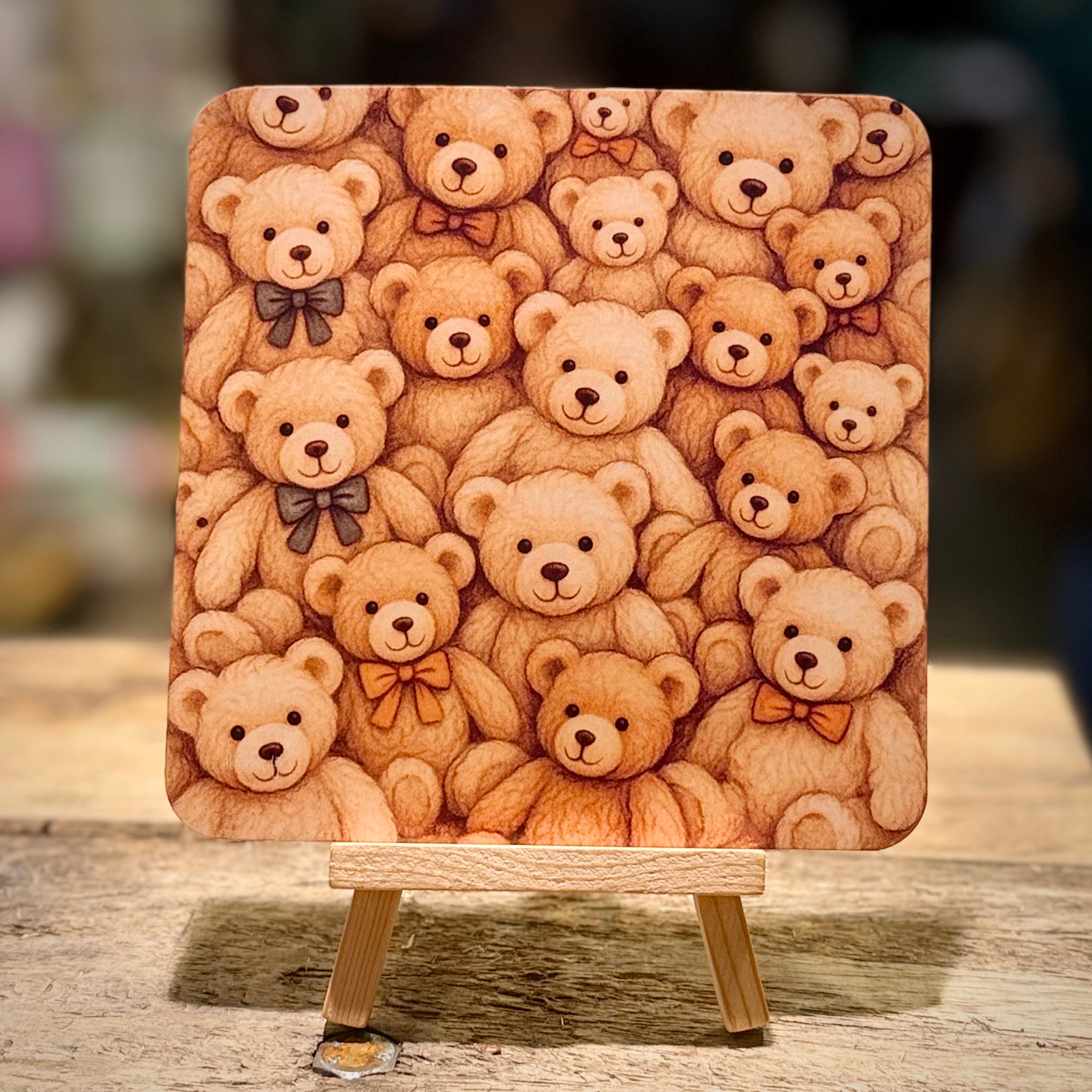 Lots of Hugs | Blank | Square Card