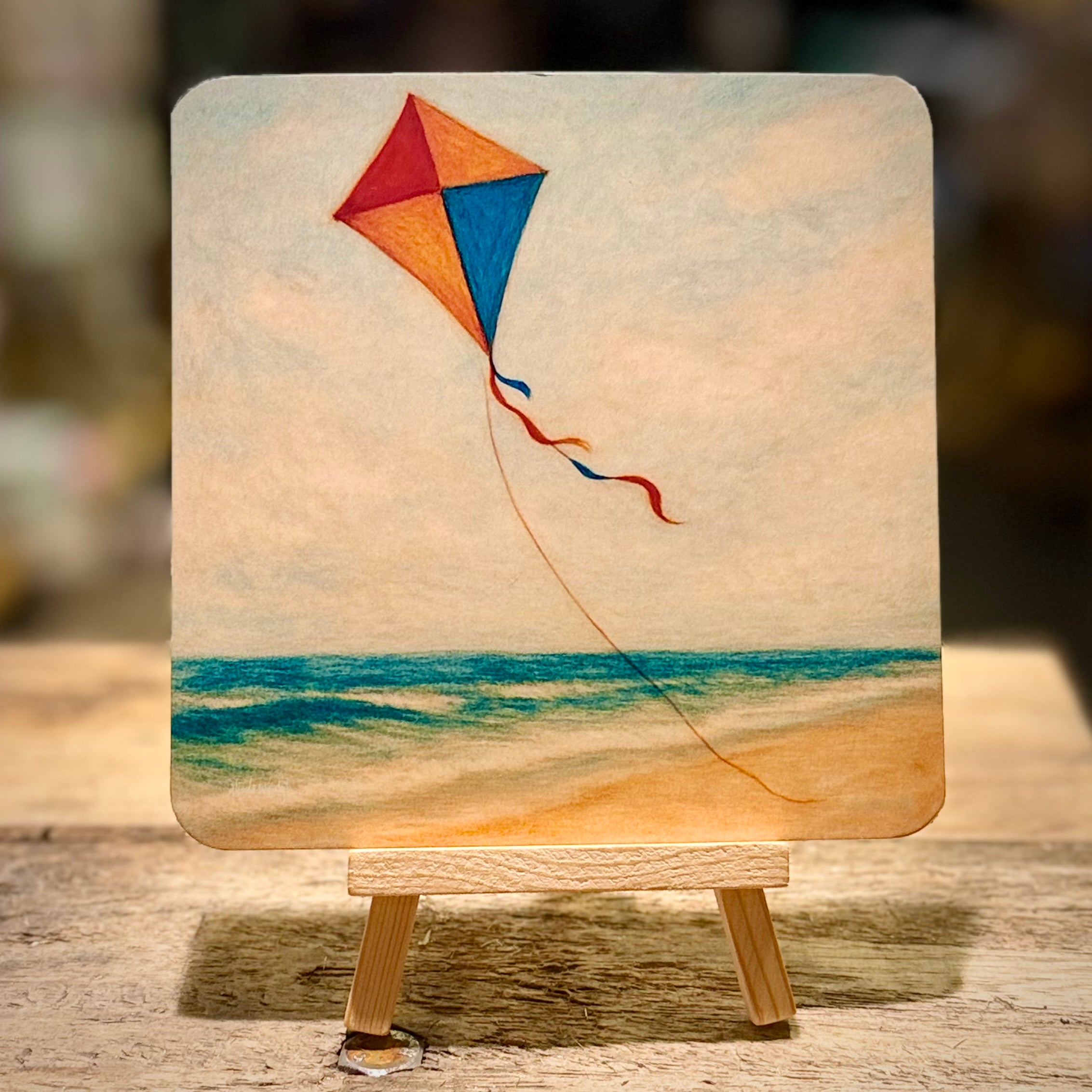 I Surrender All | Blank | Square Card