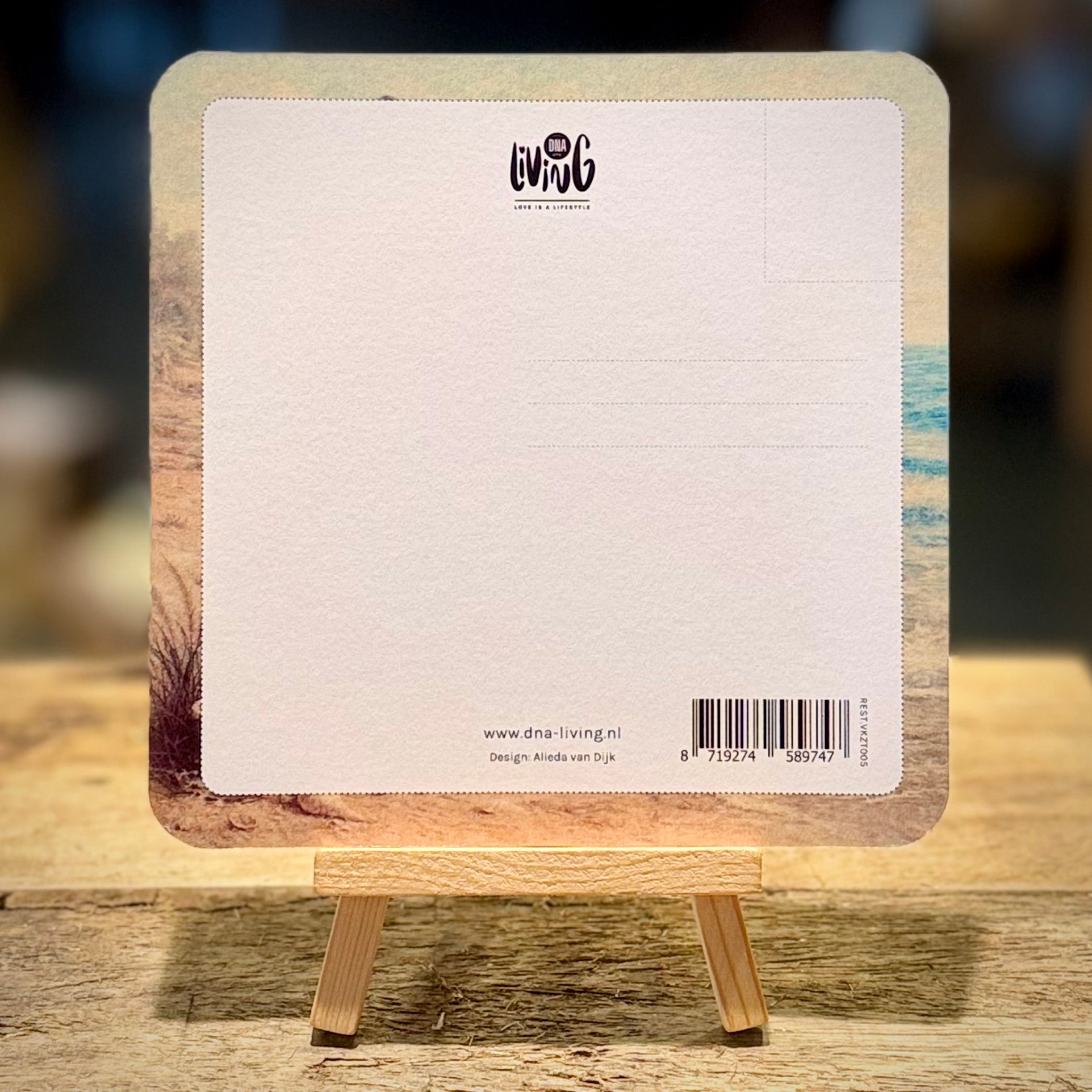 By Doing Your Will | Blank | Square Card