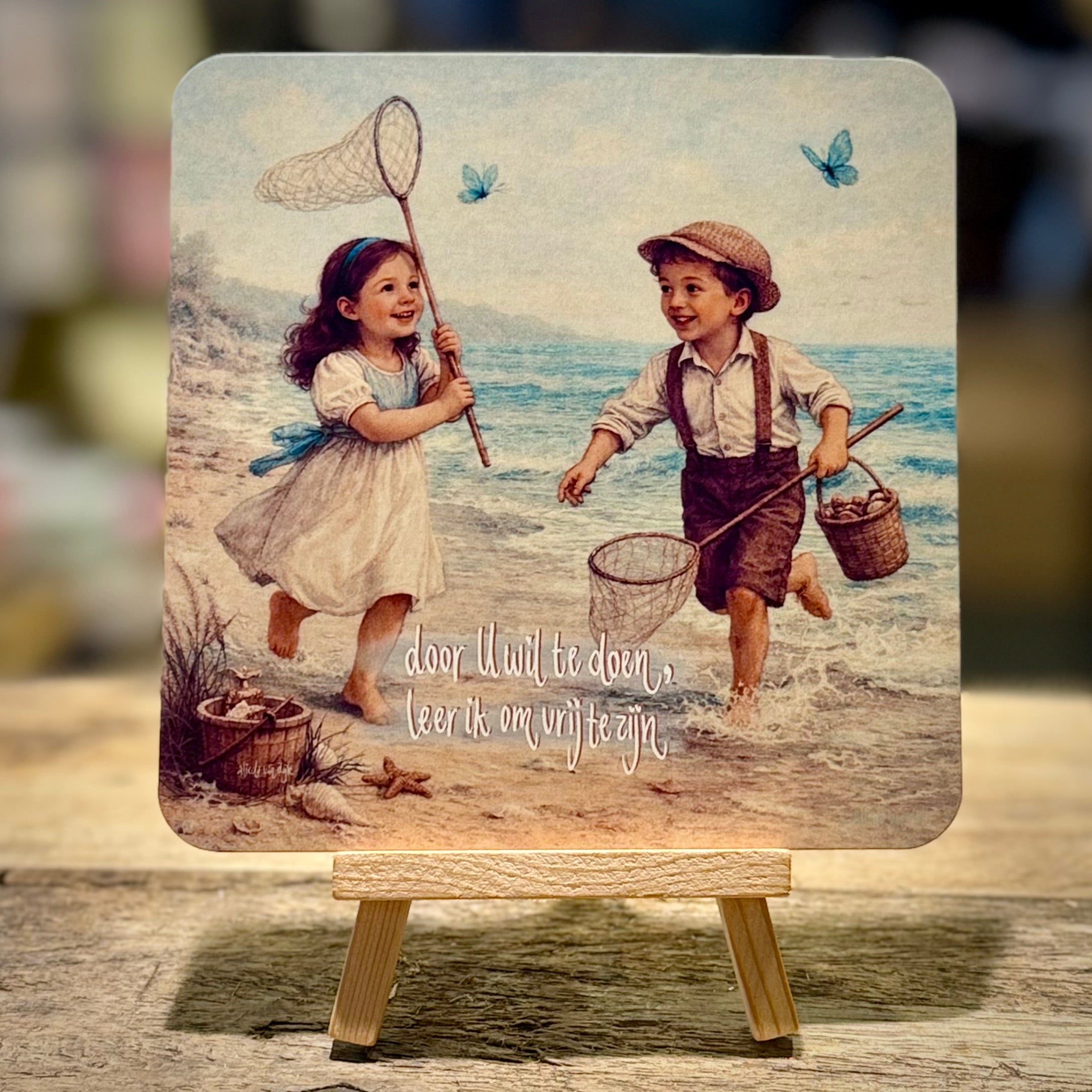 By Doing Your Will | Square Card