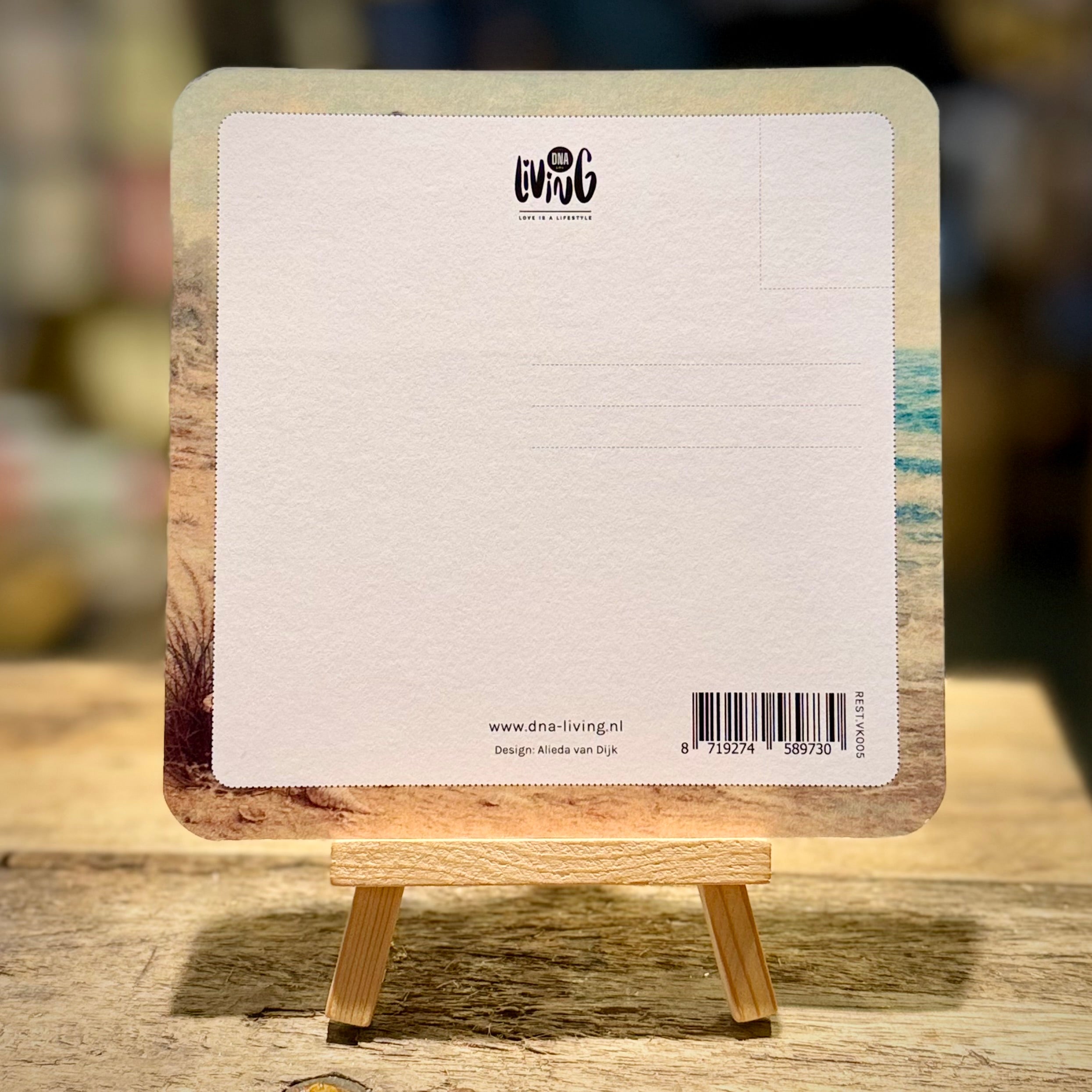 By Doing Your Will | Square Card