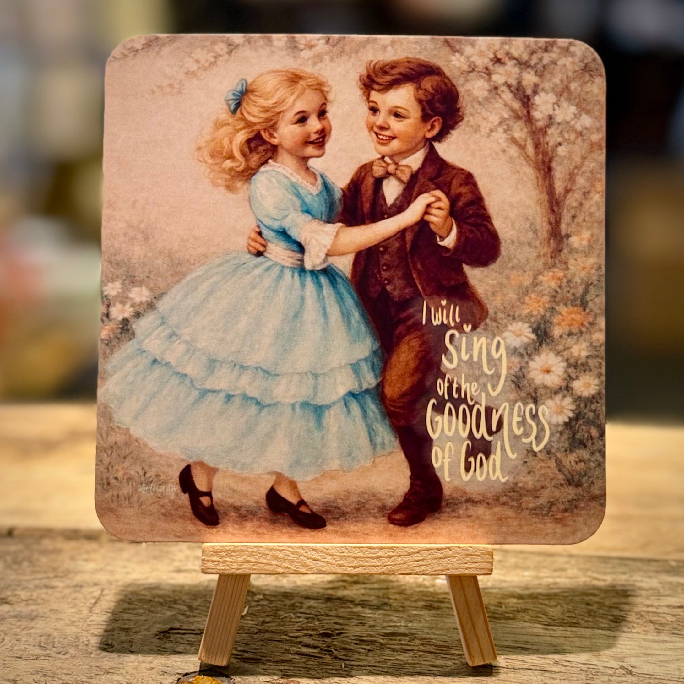 I Will Sing Of The Goodness | Square Card