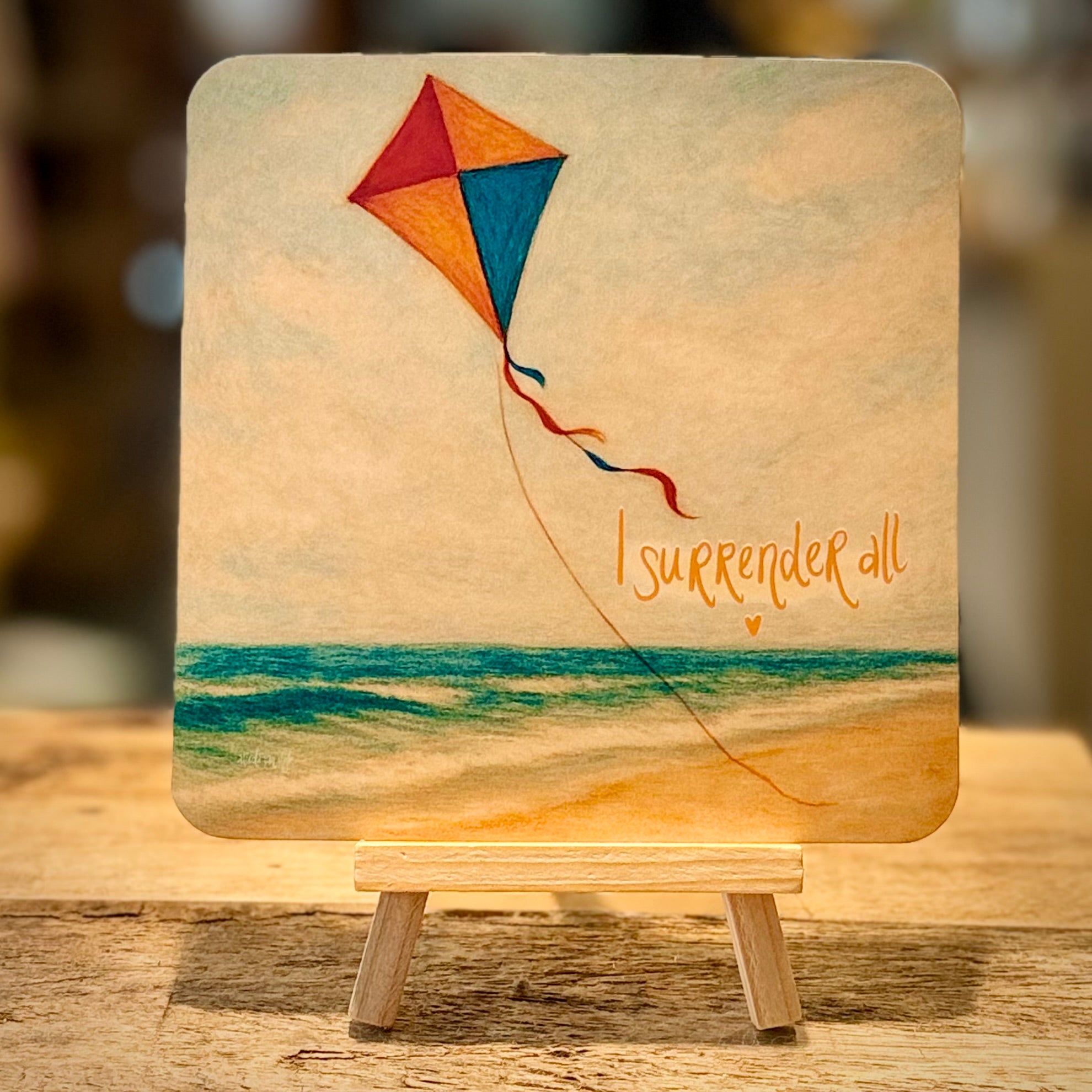 I Surrender All | Square Card