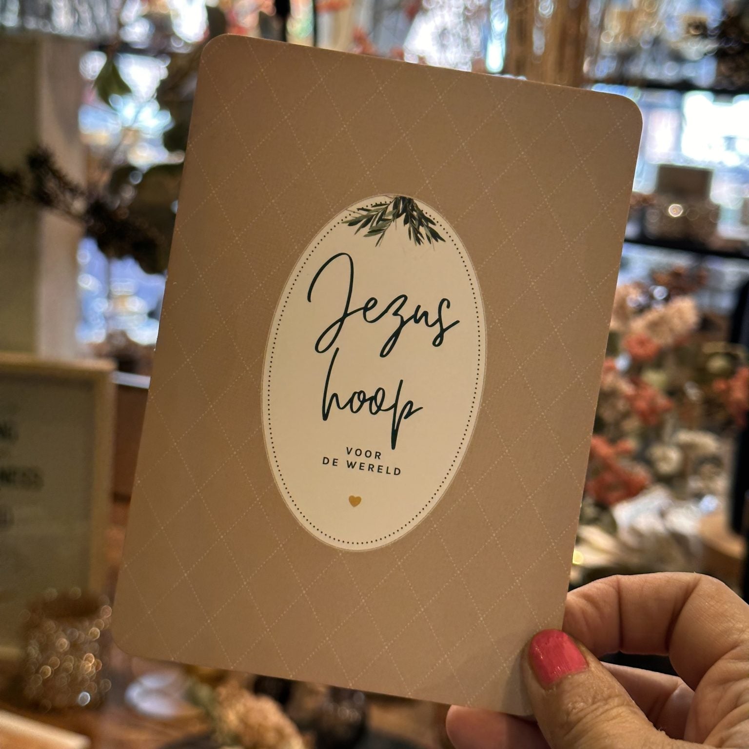 Jezus hoop voor de wereld | (Interieur) kaart A5