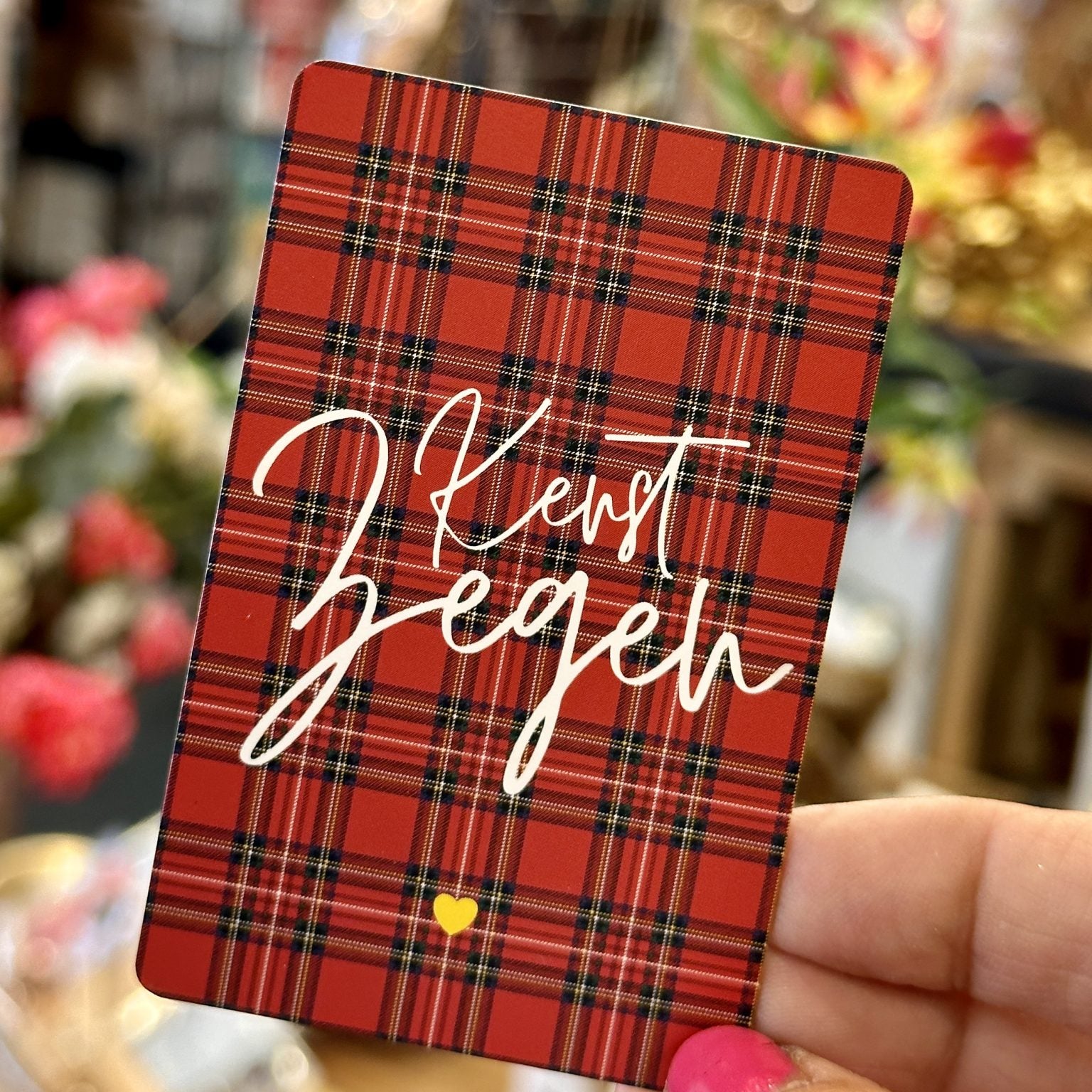 Kerst zegen | Minikaartje