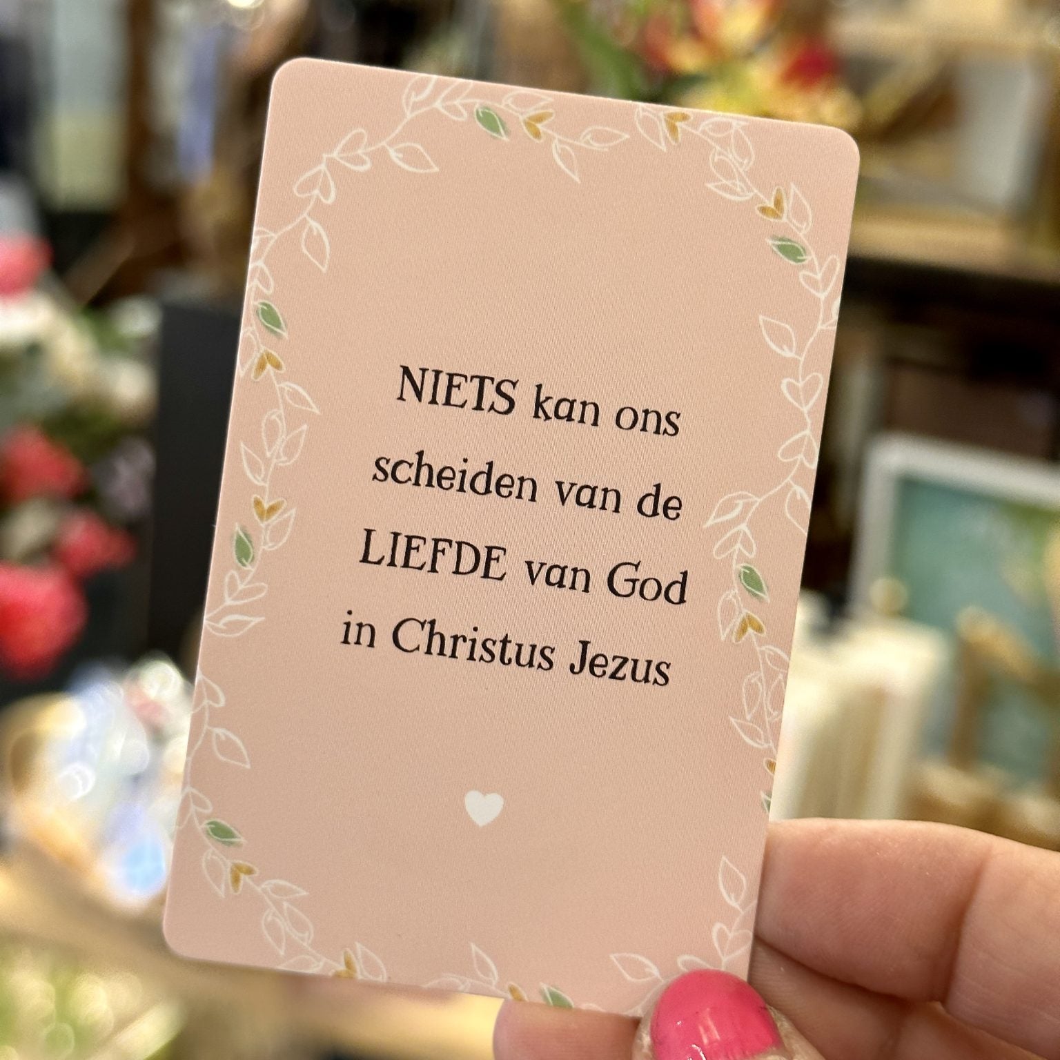 Niets kan ons scheiden | Minikaartje