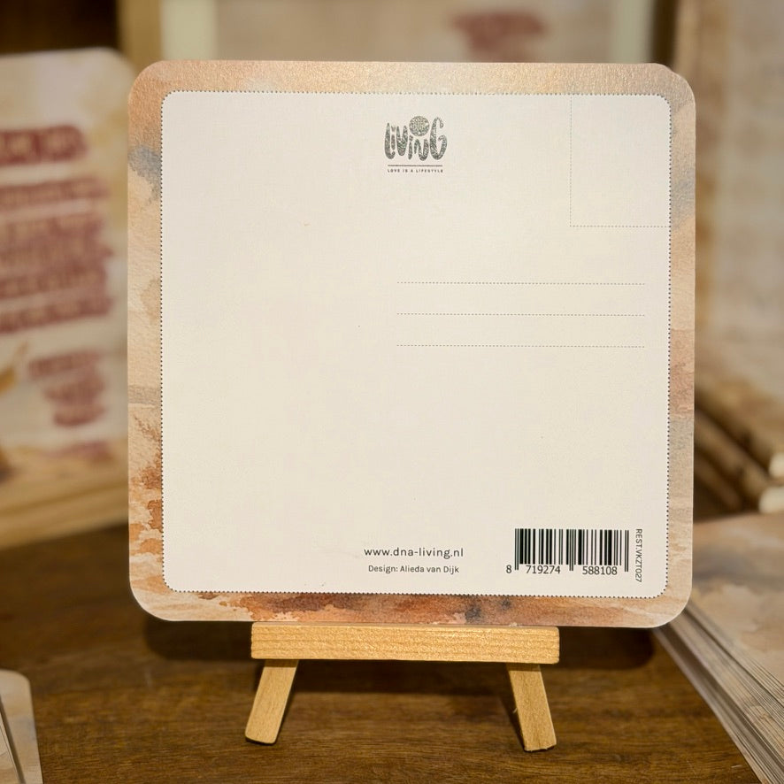 Gebed van Jabes | Blanco |  REST.oration | Vierkante Kaart