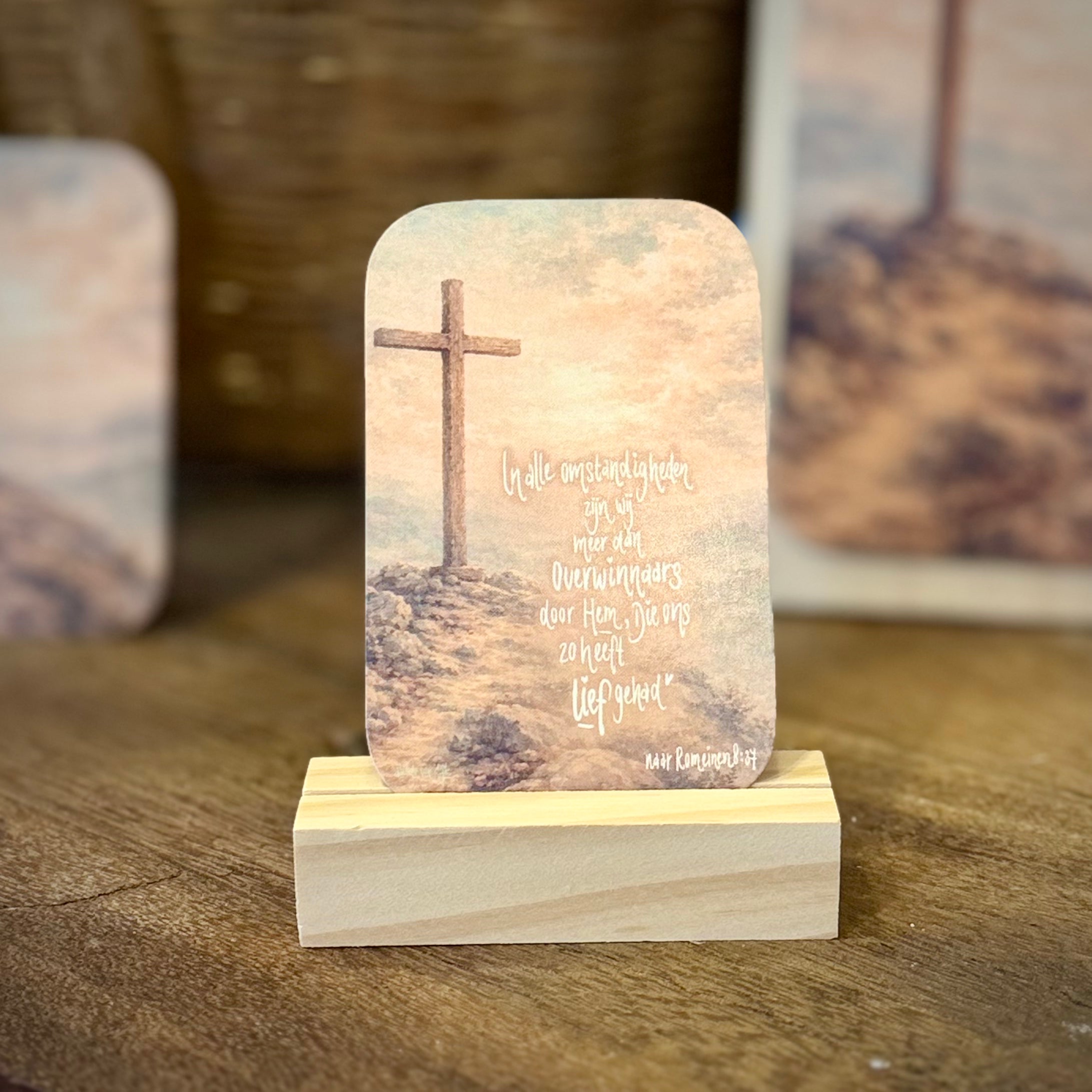 Romeinen 8:37 | Meer Dan Overwinnaars | Minikaartje