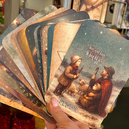 INTRODUCTIE ACTIE | Alle 21 kerst kaarten | (Interieur)kaart A6