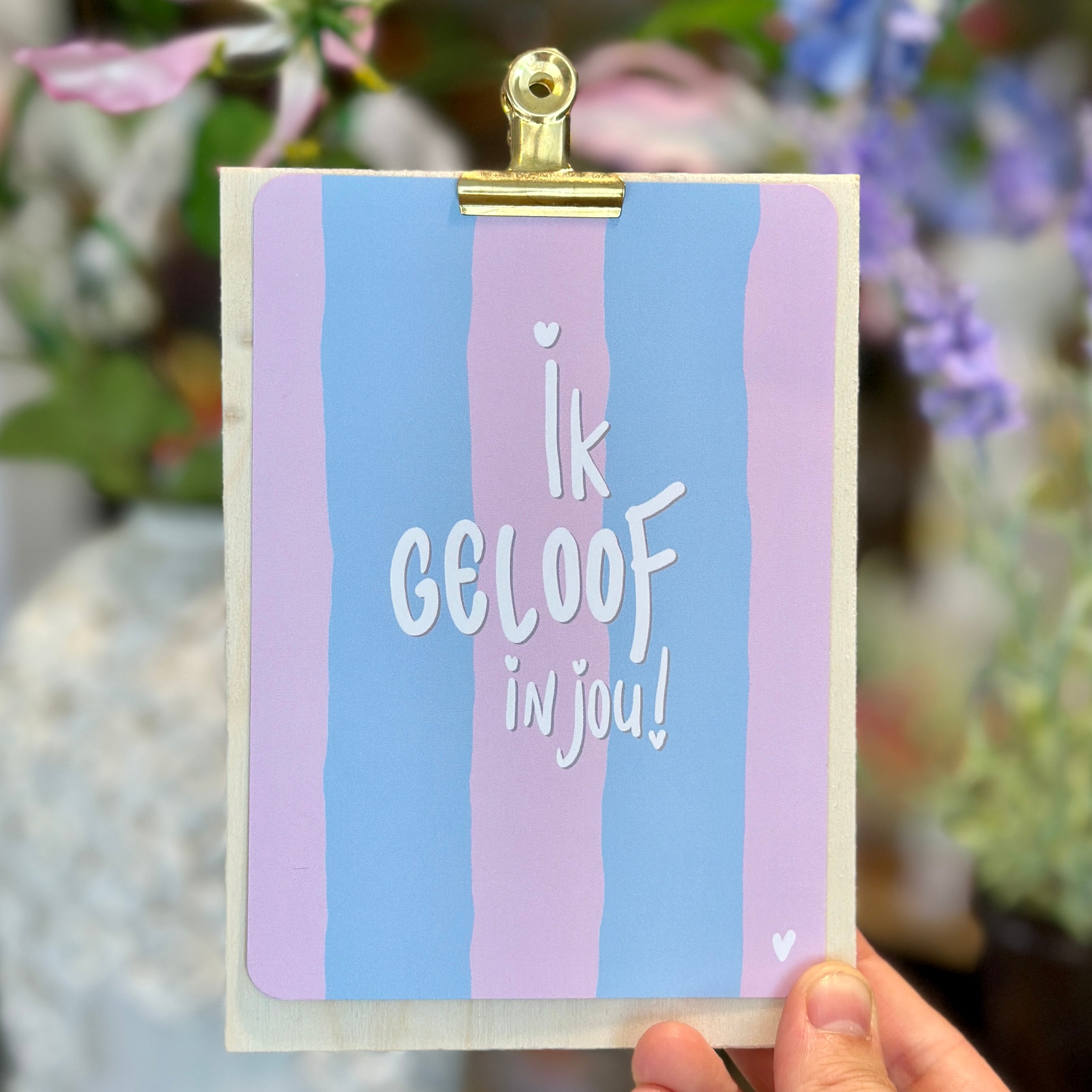 Ik Geloof In Jou | (Interieur)kaart A6