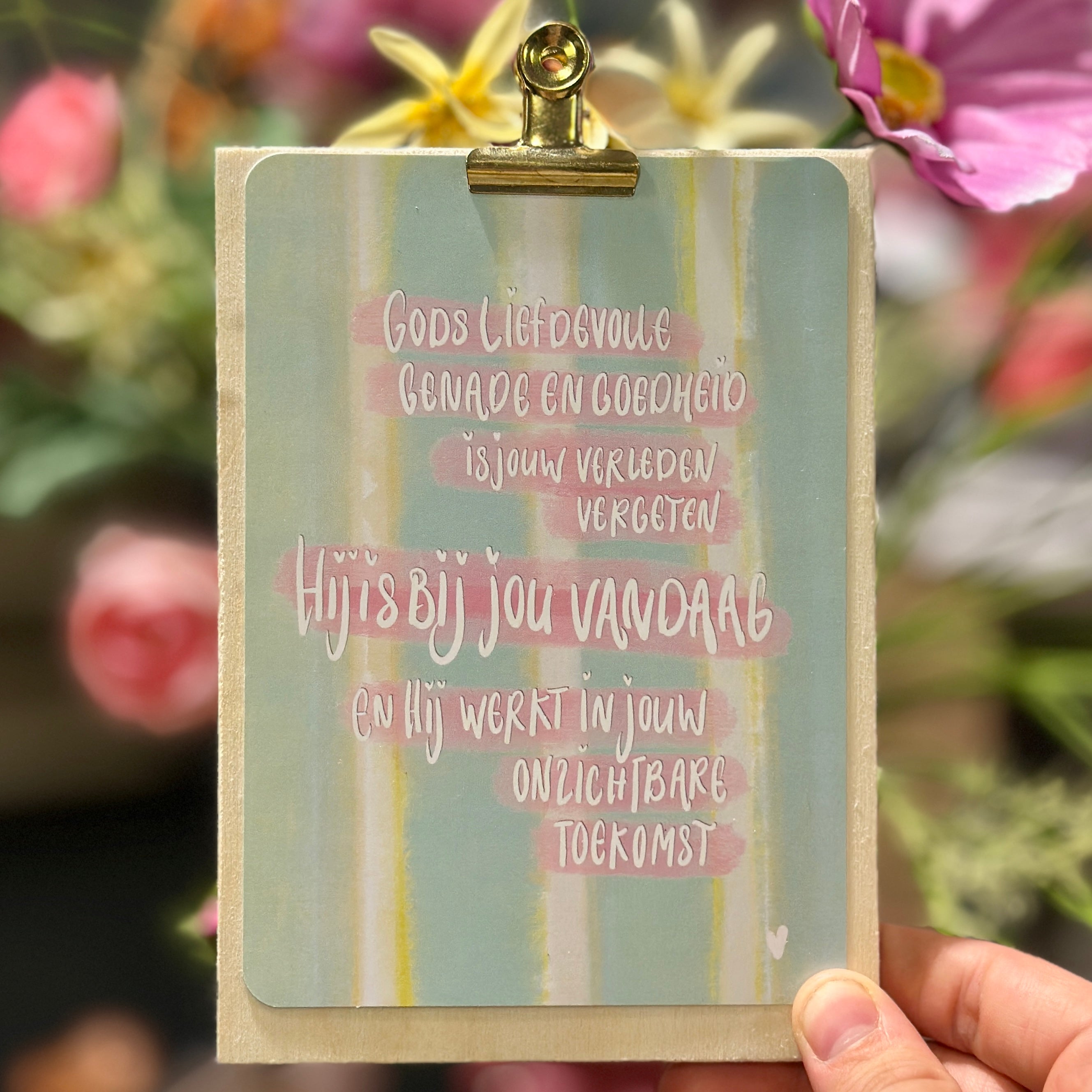 Gods Liefdevolle Genade En Goedheid | (Interieur)kaart A6