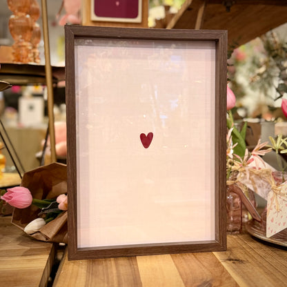 Hartje | A4 Poster + Lijst