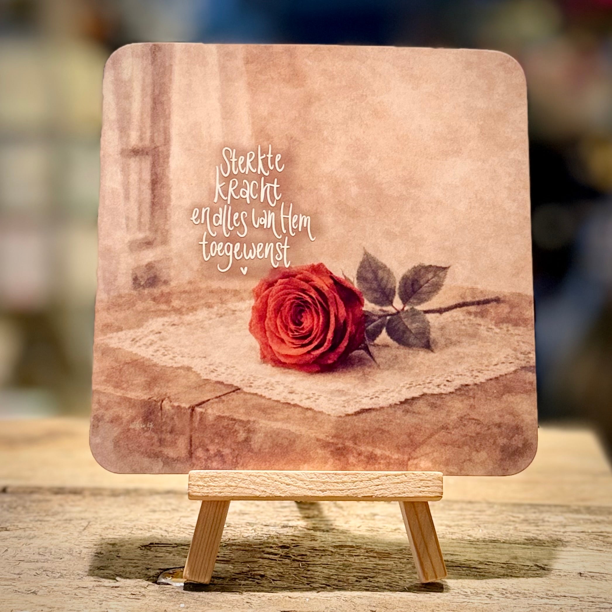 Sterke Kracht En Alles Van Hem | Vierkante Kaart