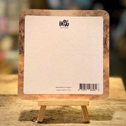 De HEERE Is Mijn Herder | Vierkante Kaart