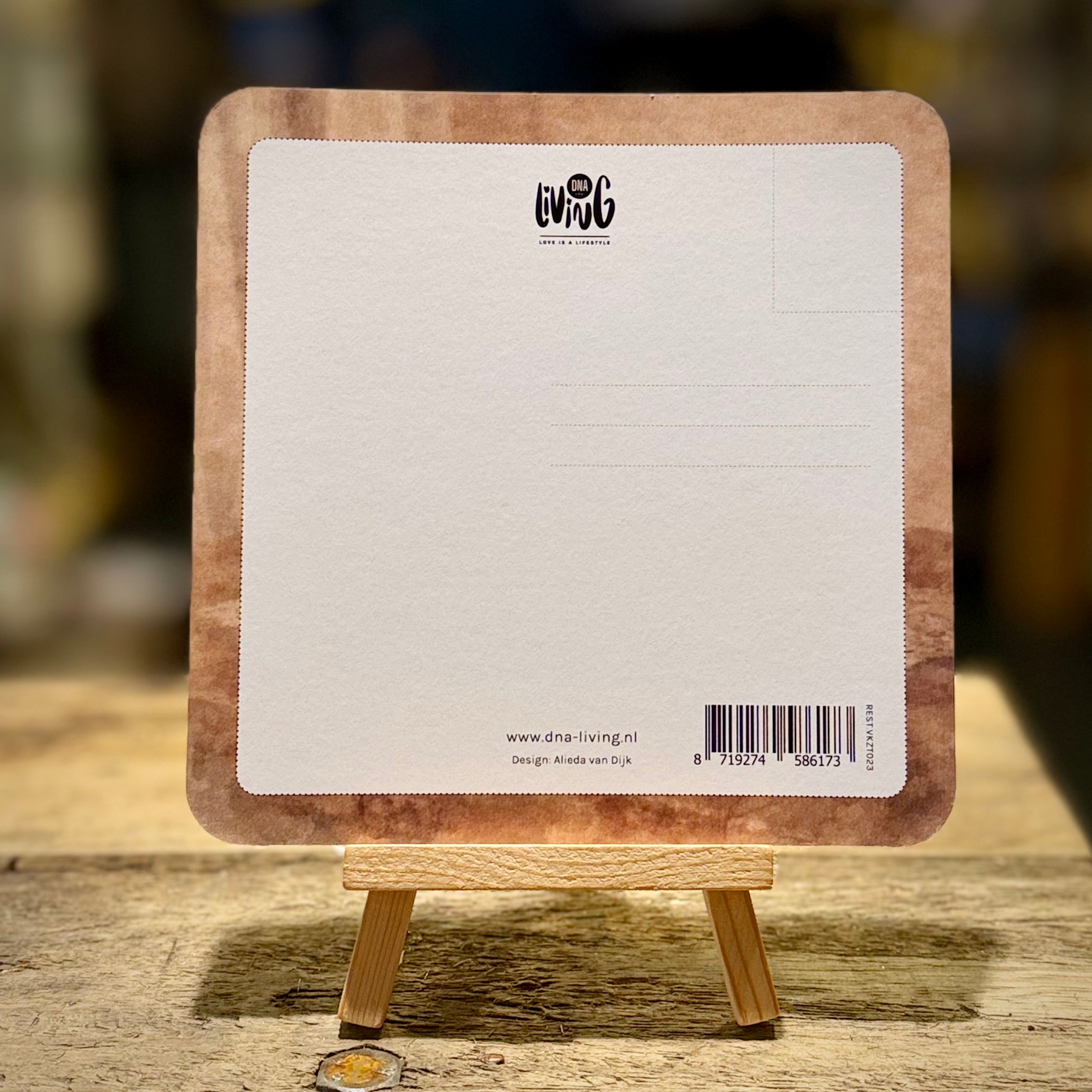 Sterke Kracht En Alles Van Hem | Blanco | Vierkante Kaart