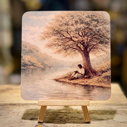 Psalm 1 | Allon | Blanco | Vierkante Kaart