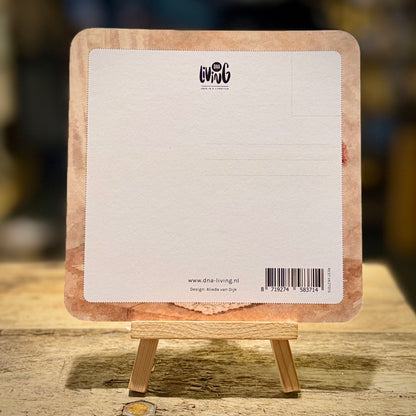 Omdat Jij Het Zo Waard Bent | Blanco | Vierkante Kaart