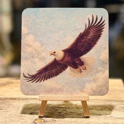 Jesaja 40:31 | Adelaar | Blanco | Vierkante Kaart