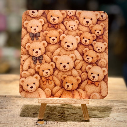 Lots of Hugs | Blank | Square Card