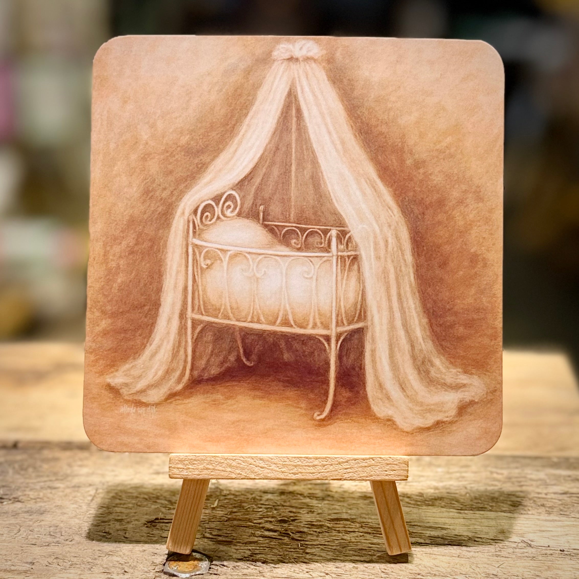 Wat Een Wonder | Blanco | Vierkante Kaart