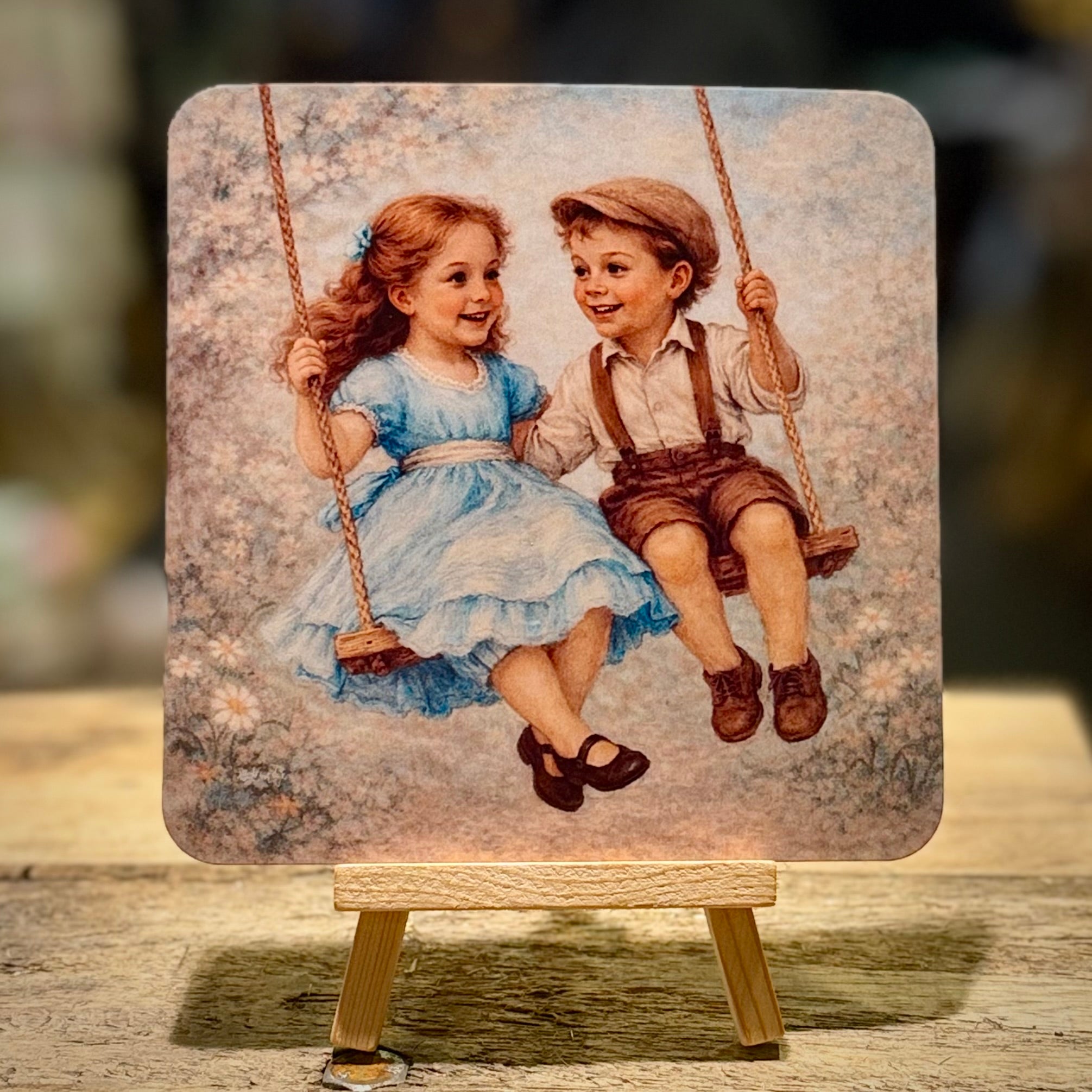 Duizend Maal Dank | Blanco | Vierkante Kaart