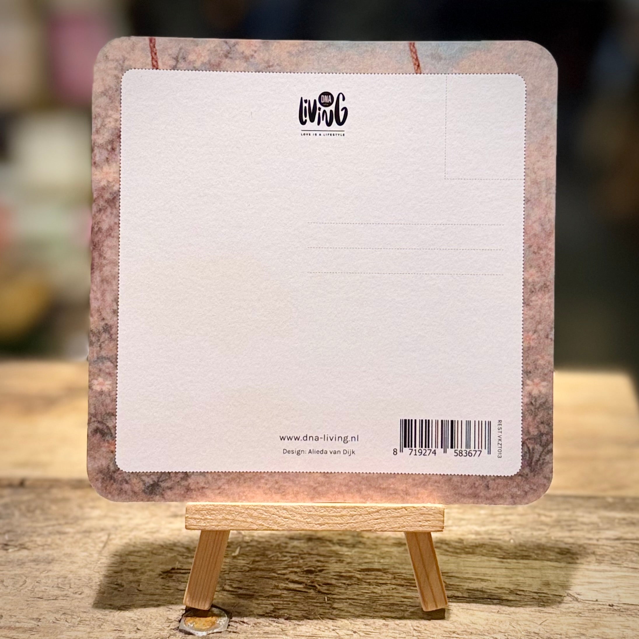 Duizend Maal Dank | Blanco | Vierkante Kaart