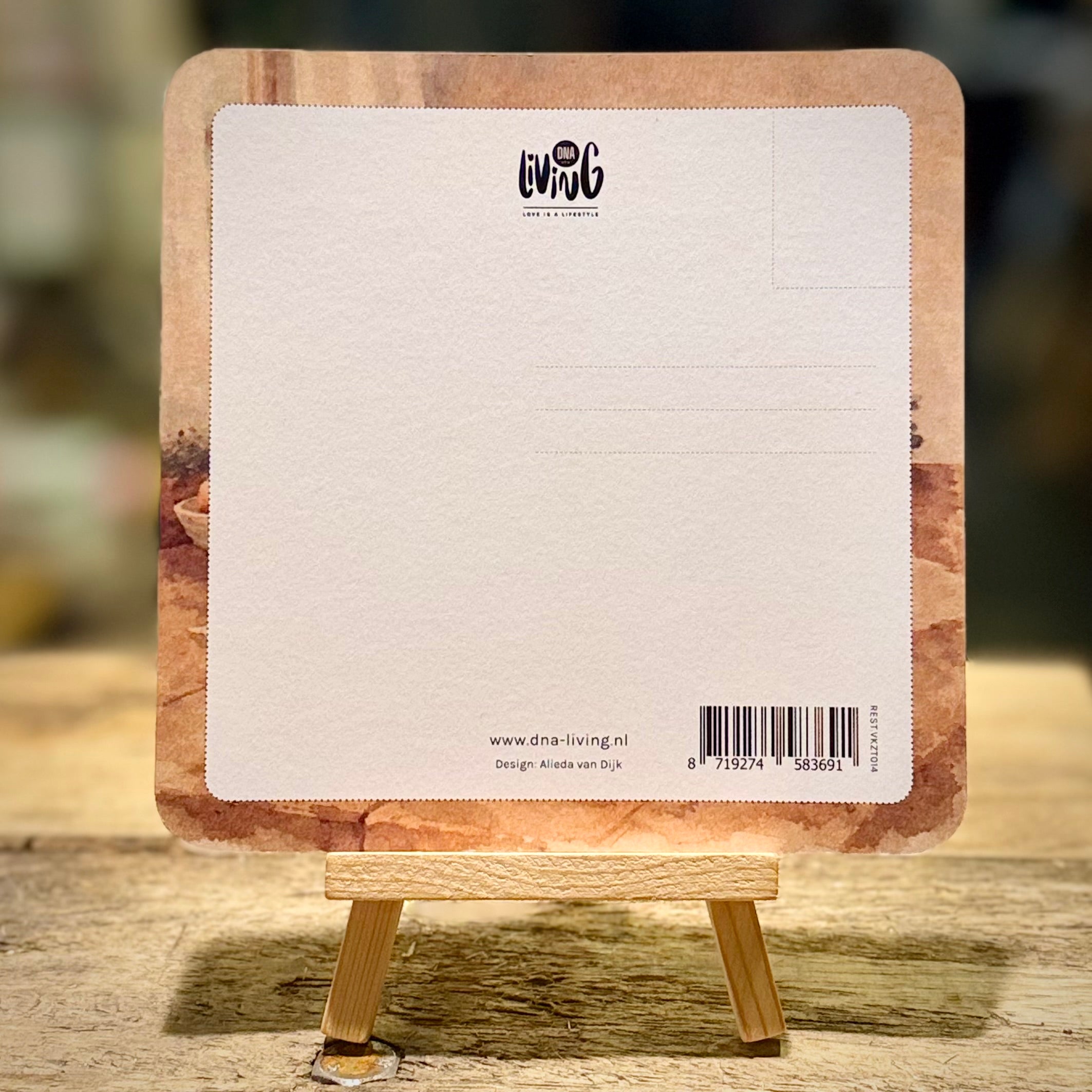 Even Laten Weten | Blanco | Vierkante Kaart