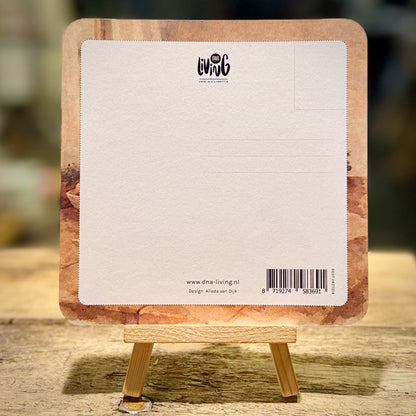 Even Laten Weten | Blanco | Vierkante Kaart