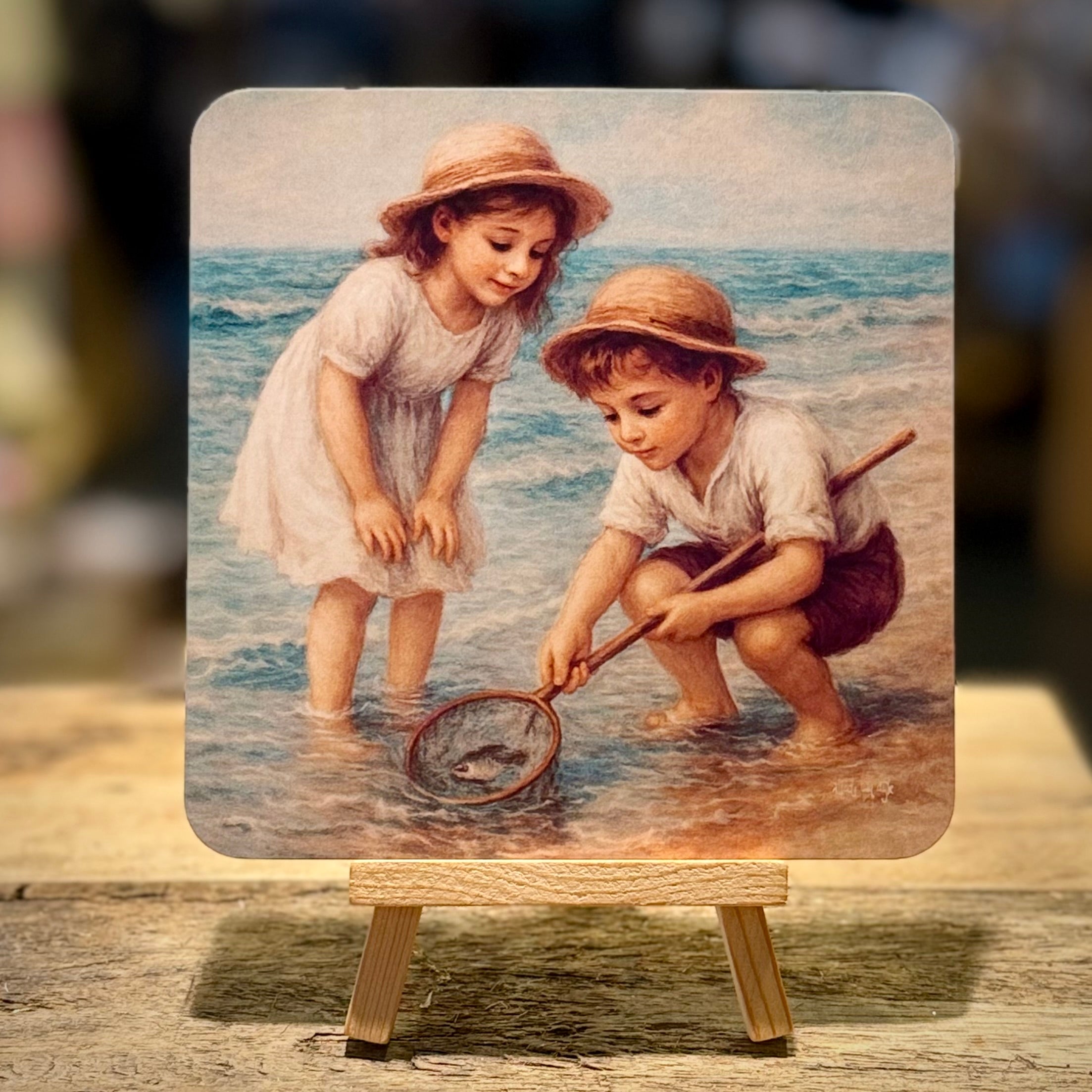 Jesus, I Bring You Everything | Blank | Square Card