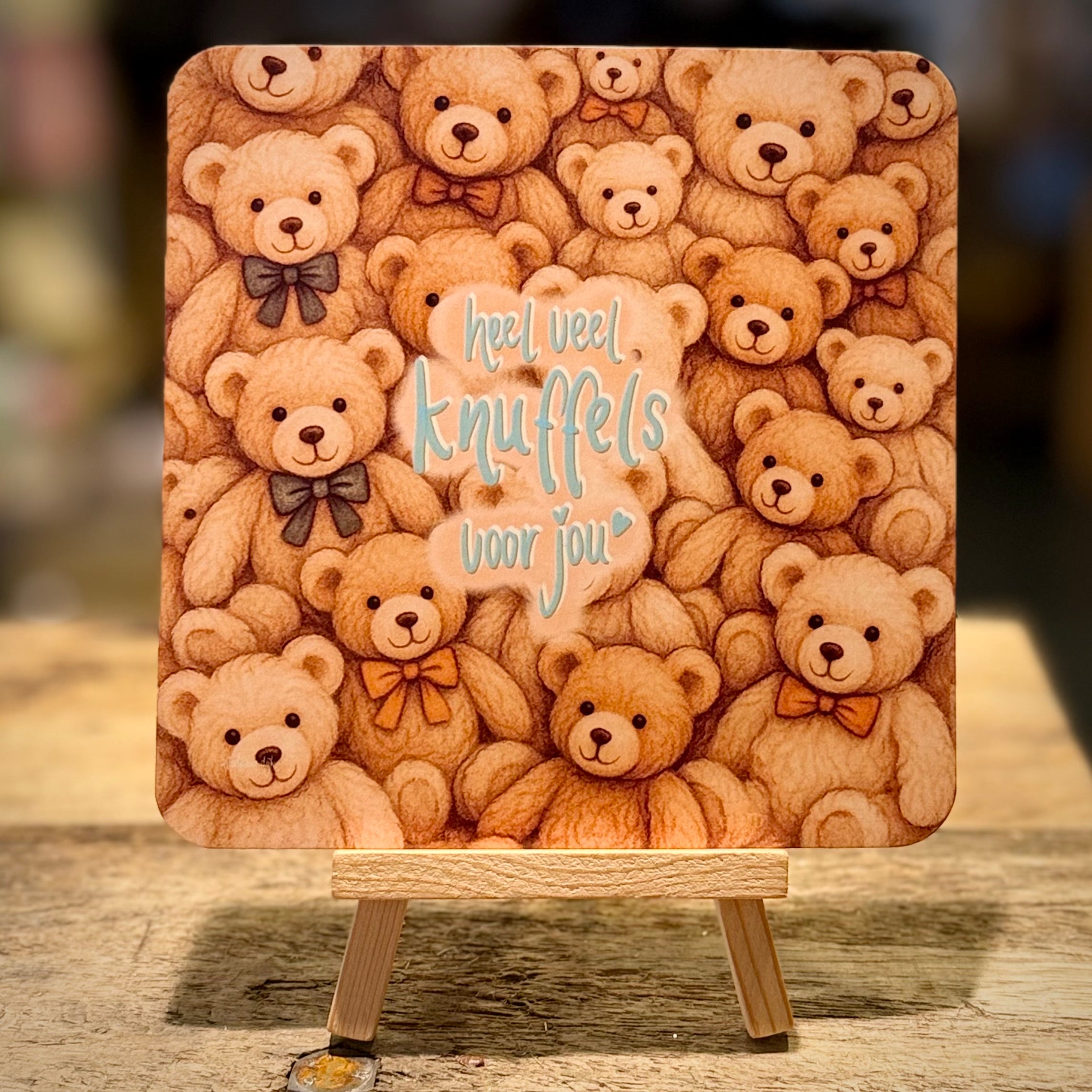 Lots of Hugs for You | Square Card